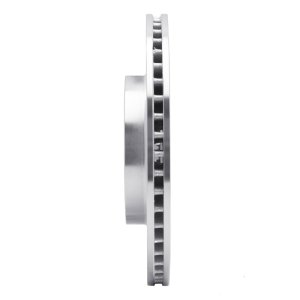 Hyundai Accent Brake Rotor (1) - Front Left - R1 Concepts - Drilled & Slotted - Silver - `12-`23